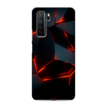 Силиконовый чехол на Huawei Honor 30S с принтом Яркие абстракции Силиконовый чехол на Huawei Honor 30S с принтом Яркие абстракции