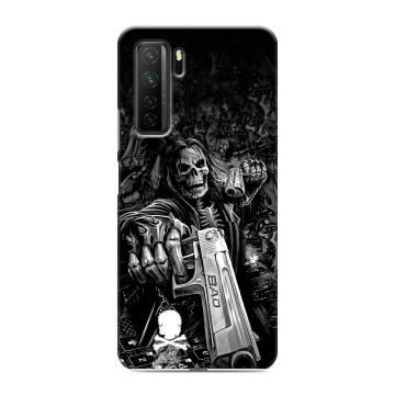 Силиконовый чехол на Huawei Honor 30S с принтом Скелет Силиконовый чехол на Huawei Honor 30S с принтом Скелет