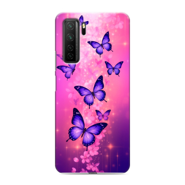 Силиконовый чехол на Huawei Honor 30S с принтом Бабочки