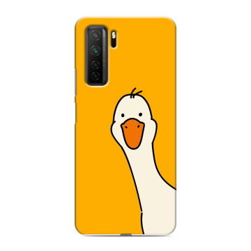 Силиконовый чехол на Huawei Honor 30S с принтом Утка