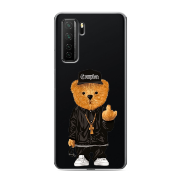 Силиконовый чехол на Huawei Honor 30S с принтом Мишка