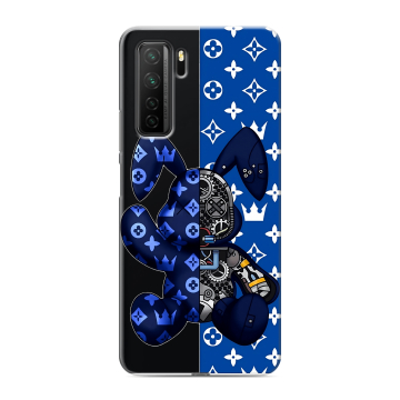 Силиконовый чехол на Huawei Honor 30S с принтом Луи робот Силиконовый чехол на Huawei Honor 30S с принтом Луи робот