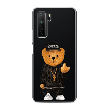Силиконовый чехол на Huawei Honor 30S с принтом Плюшевый медведь Силиконовый чехол на Huawei Honor 30S с принтом Плюшевый медведь