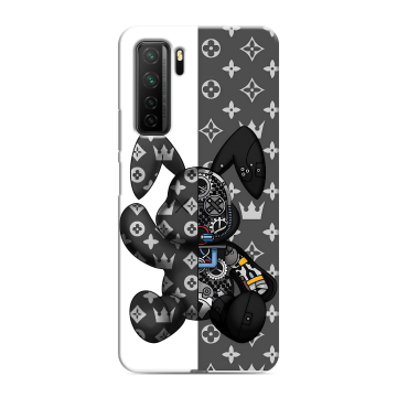 Силиконовый чехол на Huawei Honor 30S с принтом Луи робот Силиконовый чехол на Huawei Honor 30S с принтом Луи робот