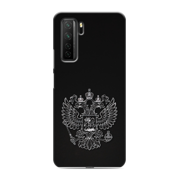 Силиконовый чехол на Huawei Honor 30S с принтом Герб России Силиконовый чехол на Huawei Honor 30S с принтом Герб России