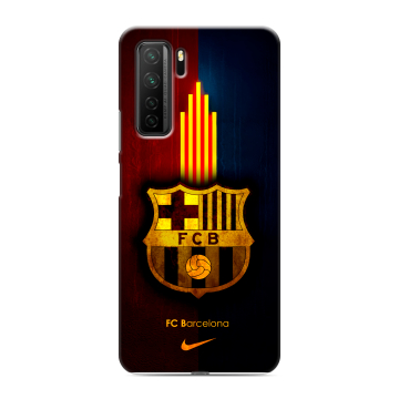 Силиконовый чехол на Huawei Honor 30S с принтом Барселона Barcelona