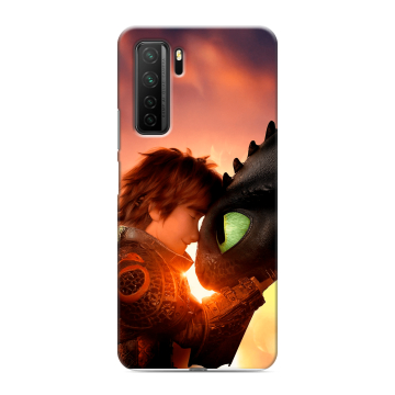 Силиконовый чехол на Huawei Honor 30S с принтом Как приручить дракона