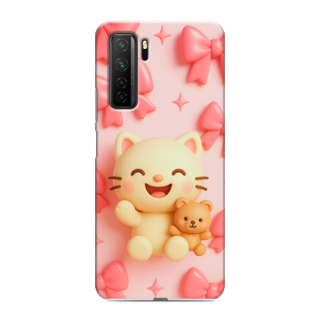 Силиконовый чехол на Huawei Honor 30S с принтом для девочек