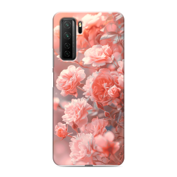 Силиконовый чехол на Huawei Honor 30S с принтом Розы цветы