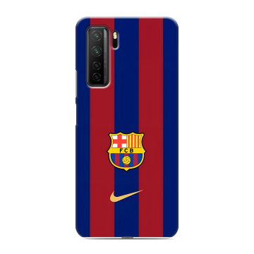 Силиконовый чехол на Huawei Honor 30S с принтом Барселона Barcelona