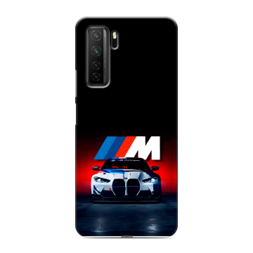 Силиконовый чехол на Huawei Honor 30S с принтом БМВ BMW