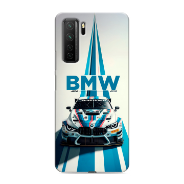 Силиконовый чехол на Huawei Honor 30S с принтом БМВ BMW