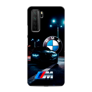 Силиконовый чехол на Huawei Honor 30S с принтом БМВ BMW