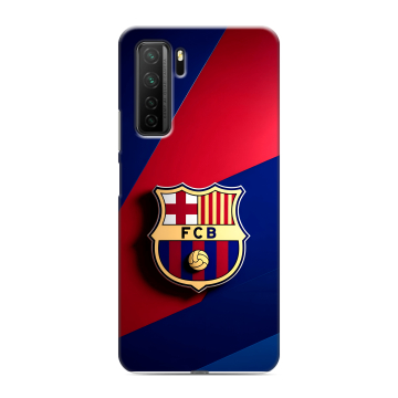 Силиконовый чехол на Huawei Honor 30S с принтом Барселона Barcelona