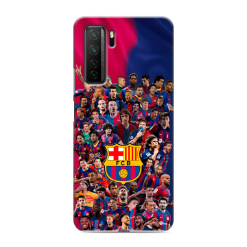 Силиконовый чехол на Huawei Honor 30S с принтом Барселона Barcelona