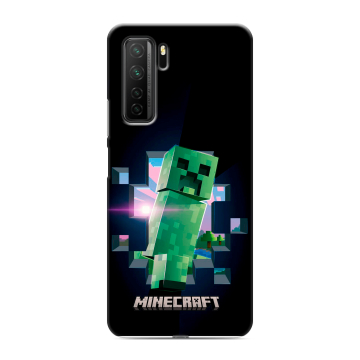 Силиконовый чехол на Huawei Honor 30S с принтом Майнкрафт Minecraft