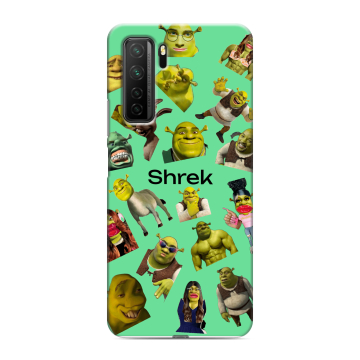 Силиконовый чехол на Huawei Honor 30S с принтом Шрек Shrek