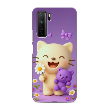 Силиконовый чехол на Huawei Honor 30S с принтом для девочек Силиконовый чехол на Huawei Honor 30S с принтом для девочек