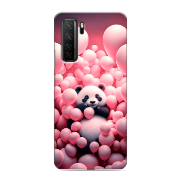 Силиконовый чехол на Huawei Honor 30S с принтом Панда Силиконовый чехол на Huawei Honor 30S с принтом Панда