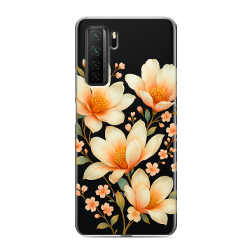 Силиконовый чехол на Huawei Honor 30S с принтом Цветы Силиконовый чехол на Huawei Honor 30S с принтом Цветы
