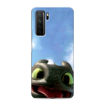 Силиконовый чехол на Huawei Honor 30S с принтом Как приручить дракона