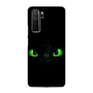 Силиконовый чехол на Huawei Honor 30S с принтом Как приручить дракона