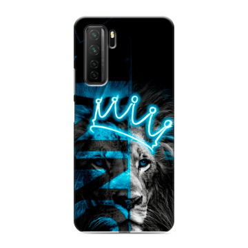 Силиконовый чехол на Huawei Honor 30S с принтом Король лев