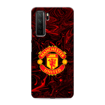 Силиконовый чехол на Huawei Honor 30S с принтом Manchester United