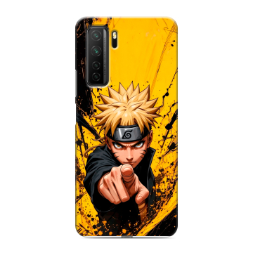 Силиконовый чехол на Huawei Honor 30S с принтом Naruto Наруто