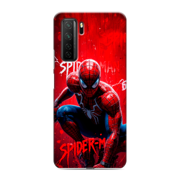 Силиконовый чехол на Huawei Honor 30S с принтом Spiderman Человек паук Силиконовый чехол на Huawei Honor 30S с принтом Spiderman Человек паук