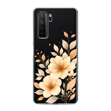 Силиконовый чехол на Huawei Honor 30S с принтом для девушки