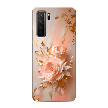 Силиконовый чехол на Huawei Honor 30S с принтом женский