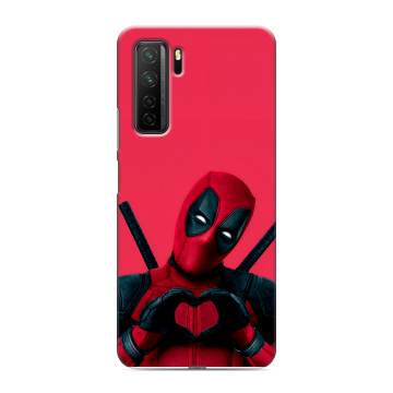 Силиконовый чехол на Huawei Honor 30S с принтом Дедпул Deadpool