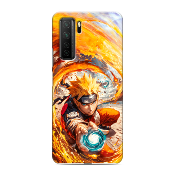 Силиконовый чехол на Huawei Honor 30S с принтом Аниме Наруто Naruto