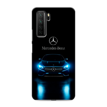 Силиконовый чехол на Huawei Honor 30S с принтом Mercedes Мерседес