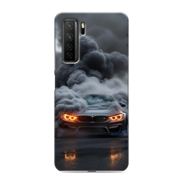 Силиконовый чехол на Huawei Honor 30S с принтом BMW БМВ
