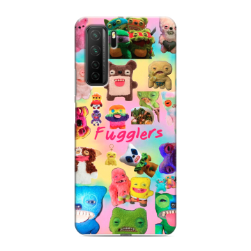 Силиконовый чехол на Huawei Honor 30S с принтом Флагер Fuggler