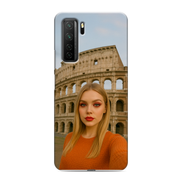 Силиконовый чехол на Huawei Honor 30S с принтом чехол с фото