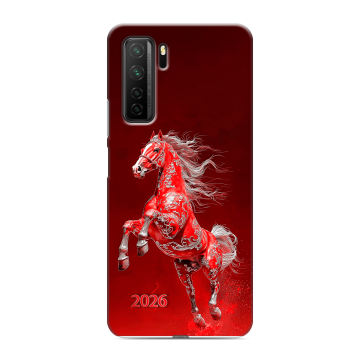 Силиконовый чехол на Huawei Honor 30S с принтом Новый год