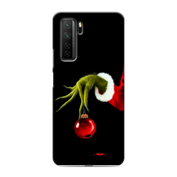 Силиконовый чехол на Huawei Honor 30S с принтом Новый год Гринч