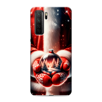 Силиконовый чехол на Huawei Honor 30S с принтом Новый год