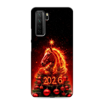 Силиконовый чехол на Huawei Honor 30S с принтом Новый год