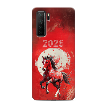 Силиконовый чехол на Huawei Honor 30S с принтом Новый год
