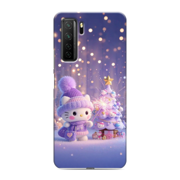 Силиконовый чехол на Huawei Honor 30S с принтом Новый год