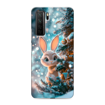 Силиконовый чехол на Huawei Honor 30S с принтом Новый год