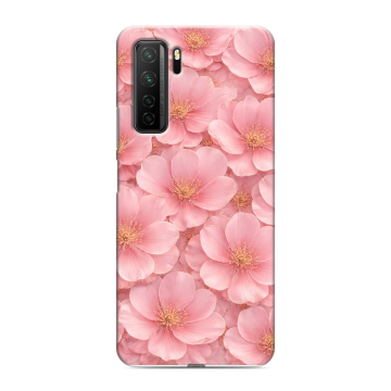 Силиконовый чехол на Huawei Honor 30S с принтом женский