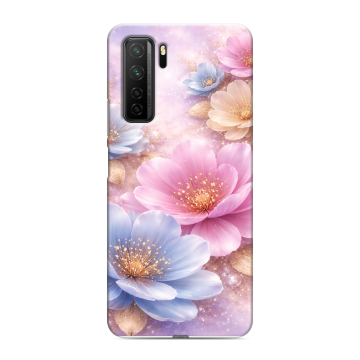 Силиконовый чехол на Huawei Honor 30S с принтом женский