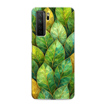 Силиконовый чехол на Huawei Honor 30S с принтом женский
