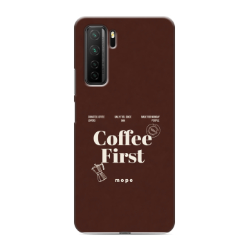 Силиконовый чехол на Huawei Honor 30S с принтом женский