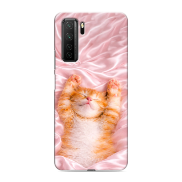 Силиконовый чехол на Huawei Honor 30S с принтом женский